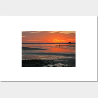 Poole Harbour Sunset, June 2021 Posters and Art